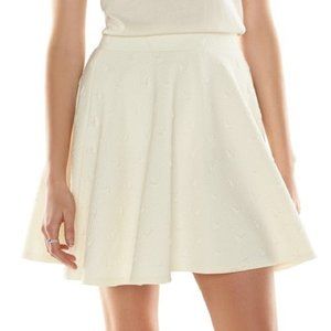 Disney LC Lauren Conrad Skater Skirt Quilted M